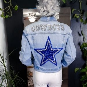 Denim jacket customized